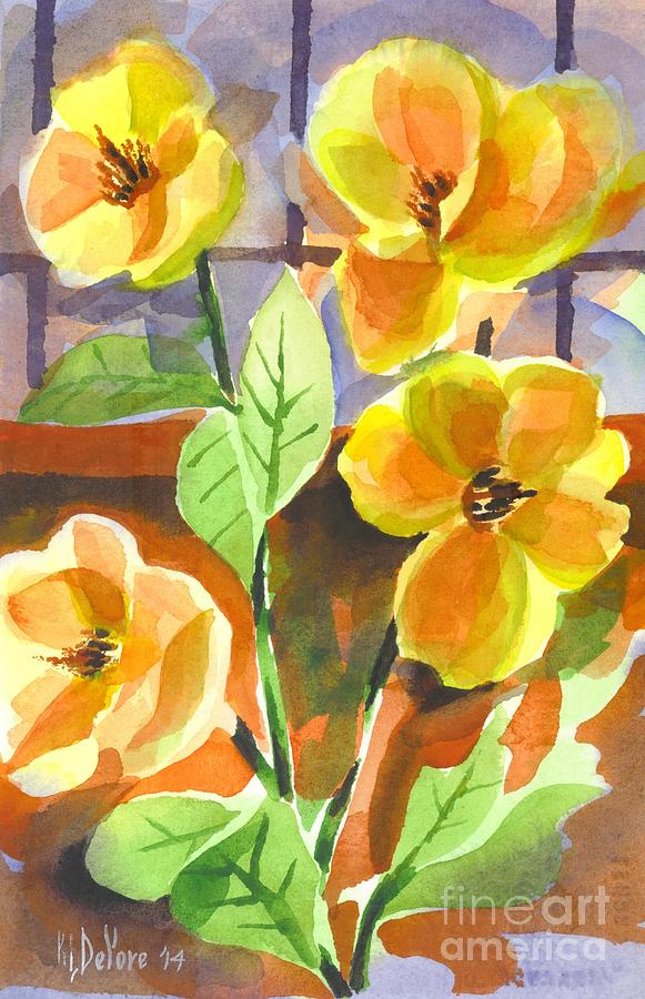 Flower Painting - Southern Magnolias by Kip DeVore
