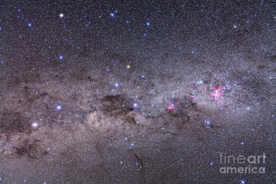 Southern Milky Way With Eta Carinae Photograph by Alan Dyer