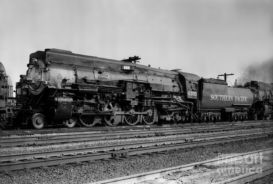 Southern Pacific SP 4305 4-8-2 Mt-1 Photograph by Wernher Krutein ...