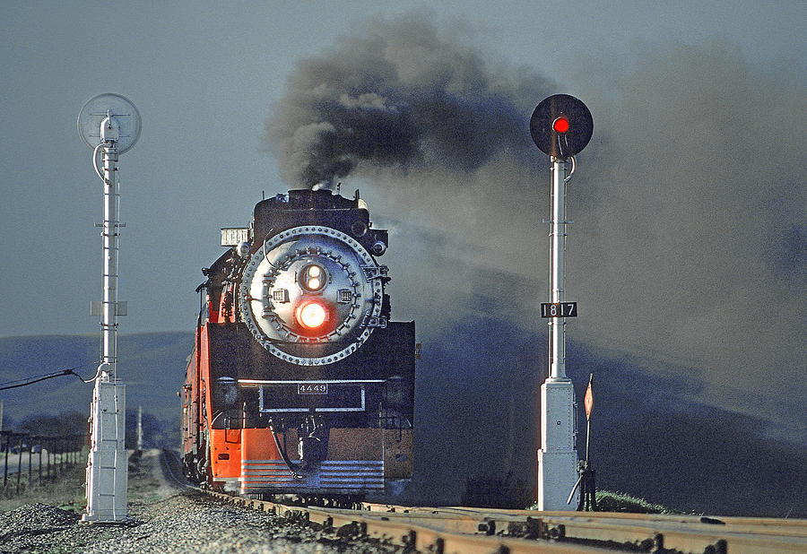 Southern Pacific Steam Locomotive Photograph by Richard Hansen