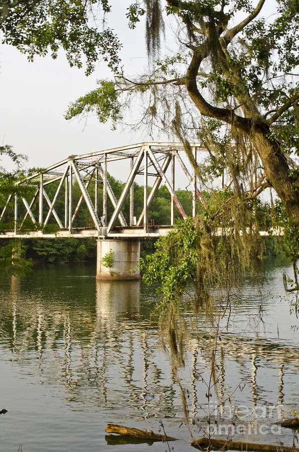 Across Photograph - Southern Rails by Debra Johnson Across Photograph - Southern Rails by Debra Johnson