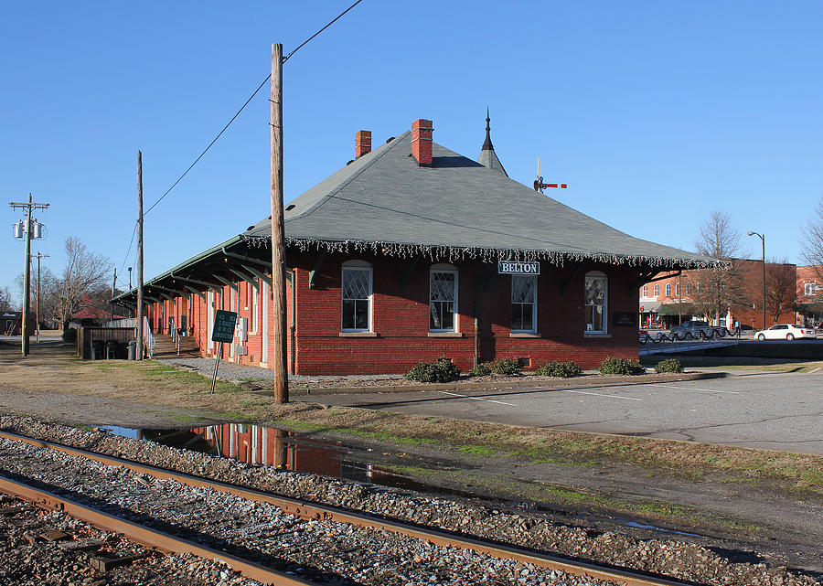 Southern Railway and Blue Ridge Railway Combined Depot Photograph by Joseph C Hinson