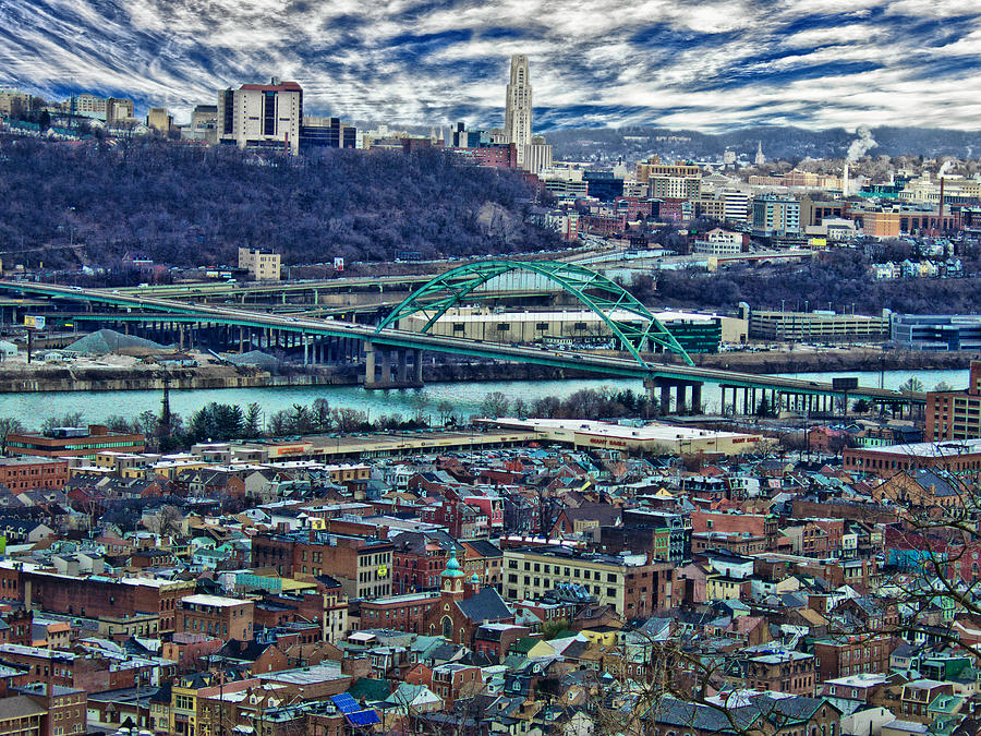 Pittsburgh Photograph - Southside Color by Mark Dottle