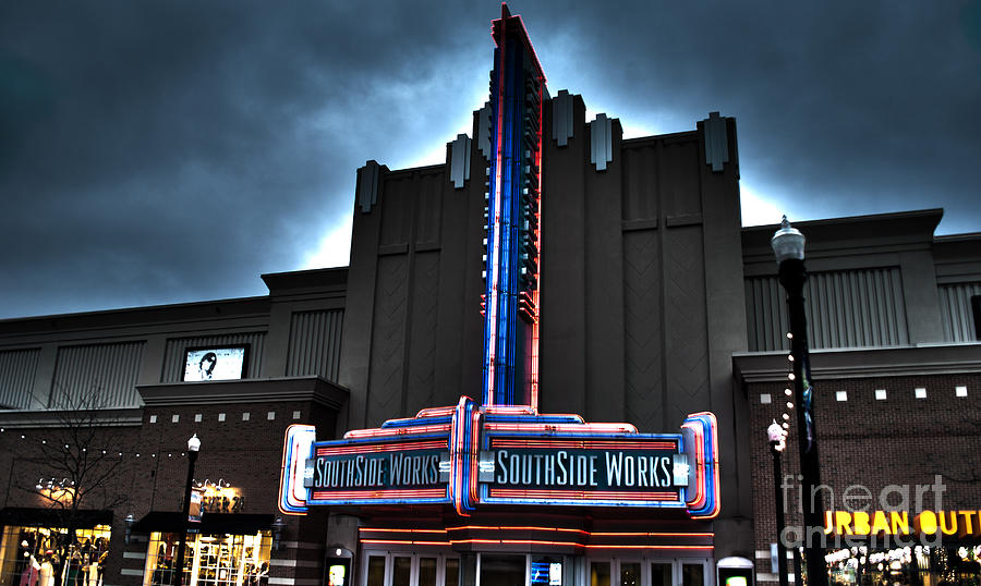 Movie Photograph - SouthSide Works HDR by Pittsburgh Photo Company
