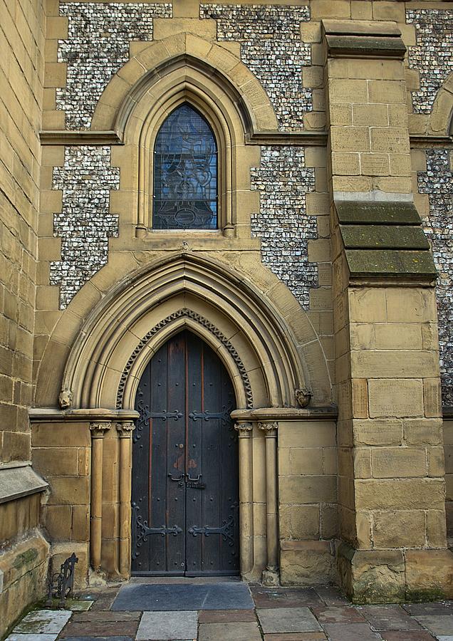 Southwark Cathedral Door Photograph by Steven Richman