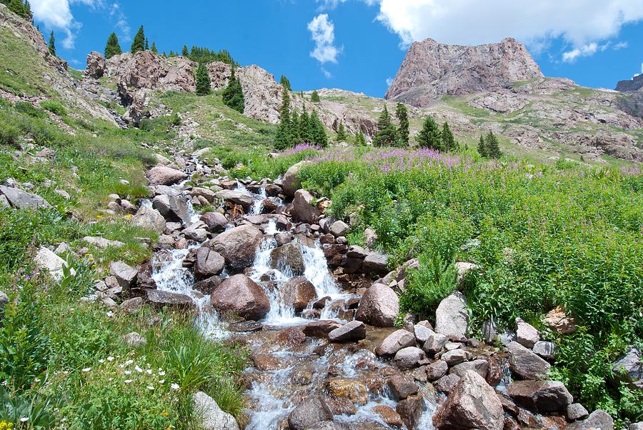 Southwest Colorado Mountain Landscape Photograph by Cascade Colors