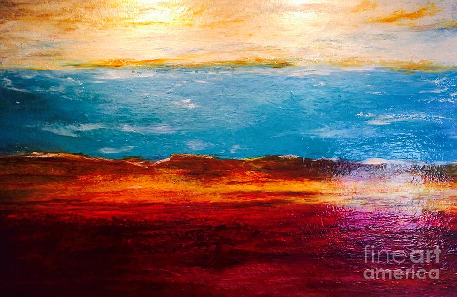 Southwest Sky Painting by Dina Worzel - Fine Art America