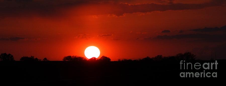 Southwestern Iowa Sunset Photograph by J L Zarek