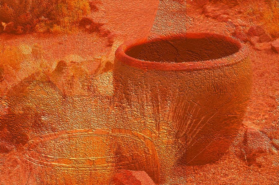 Desert Photograph - Southwestern Pottery by Jeff Swan