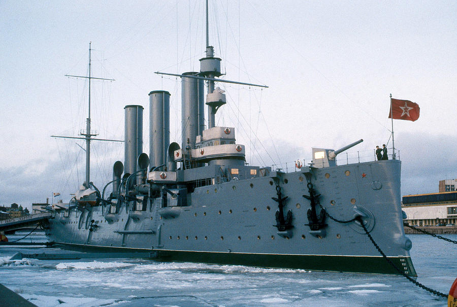Soviet Battleship Photograph by Allyn Baum