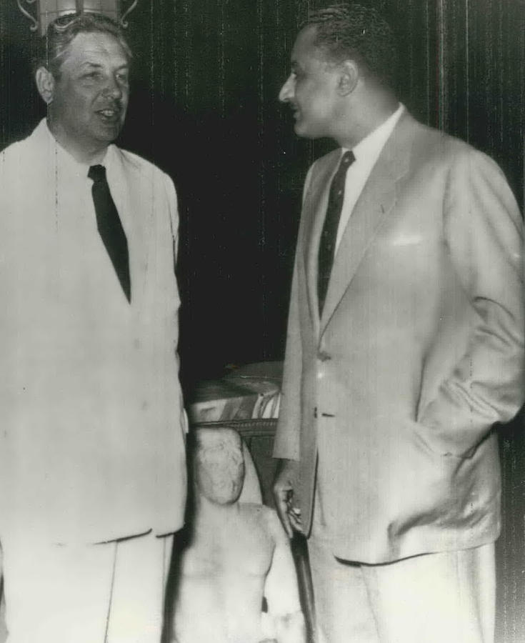 Soviet Foreign Minister Meets Egyptian Premier… Mr. Shepilov In Cairo ...