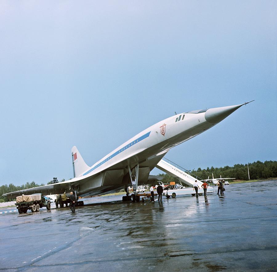 Soviet Tu-144 Supersonic Aircraft Photograph by Science Photo Library