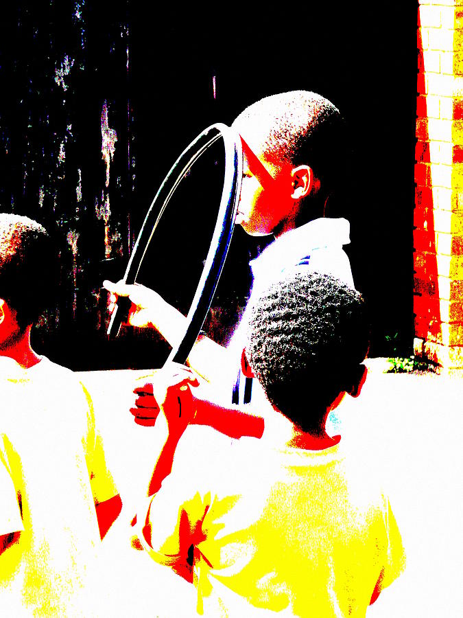 Soweto kids  Photograph by Funkpix Photo Hunter