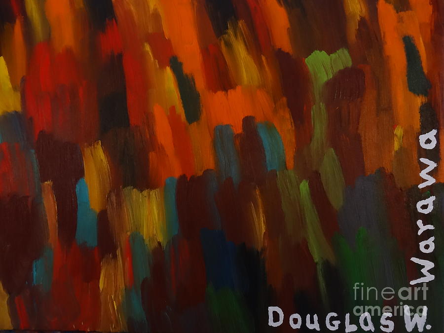 Space Painting - Space by Douglas W Warawa