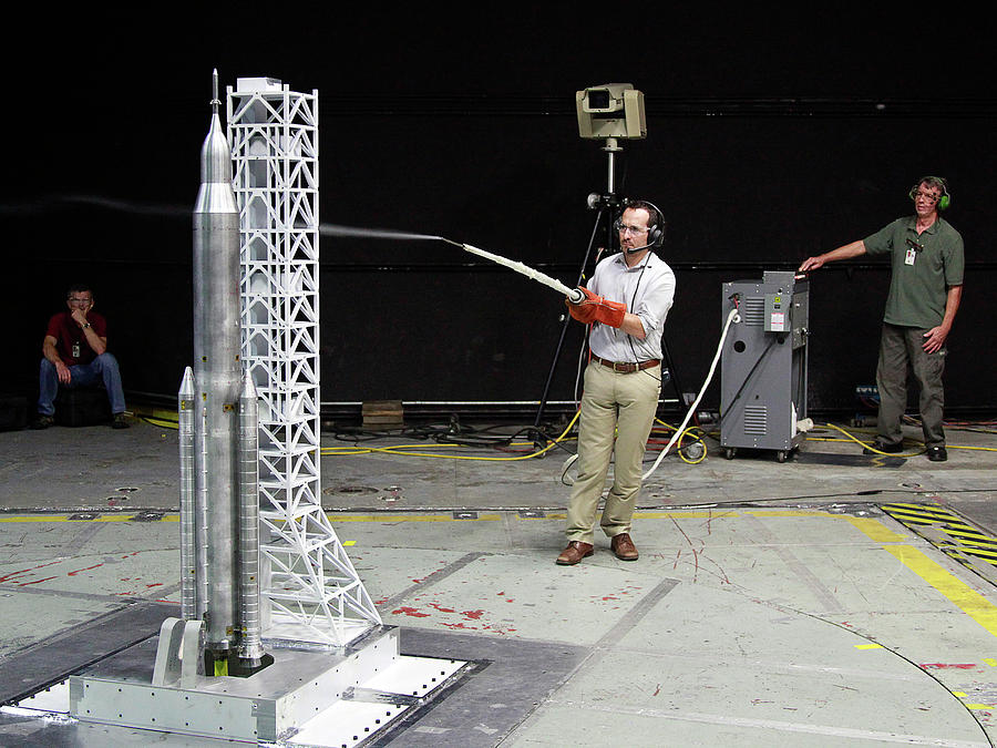 Space Launch System Testing by Science Photo Library