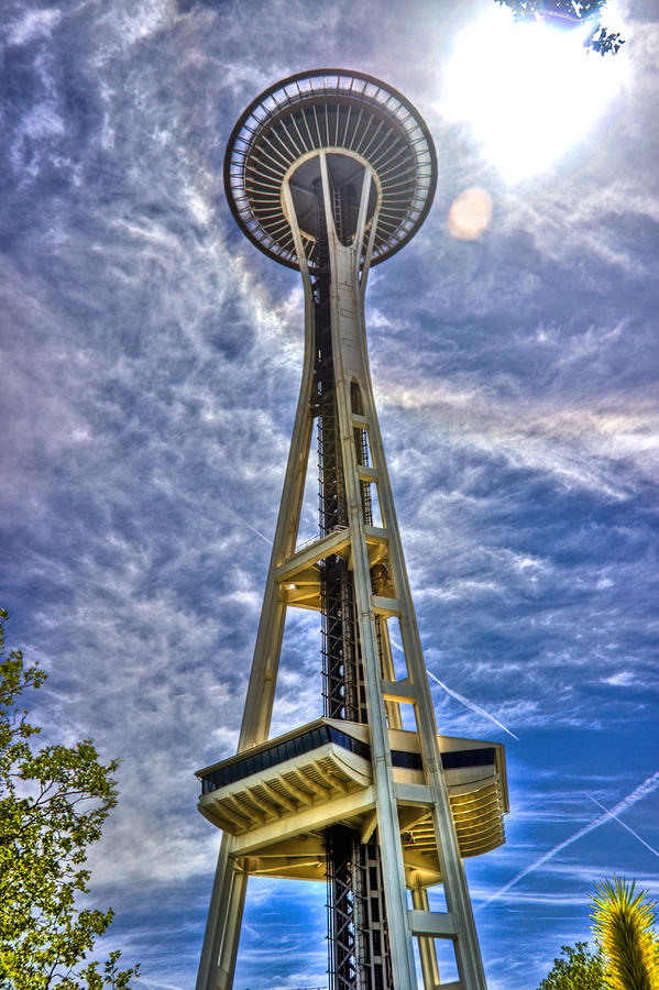 Space Needle - Seattle Photograph by Jonny D