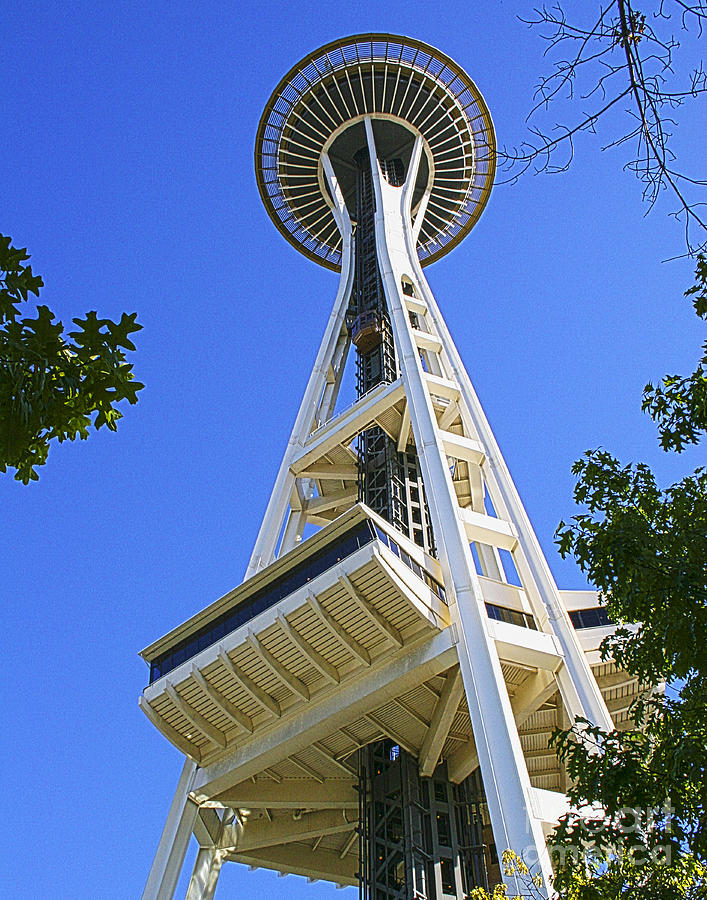 Space Needle HDR Photograph by Victoria Pennington - Fine Art America