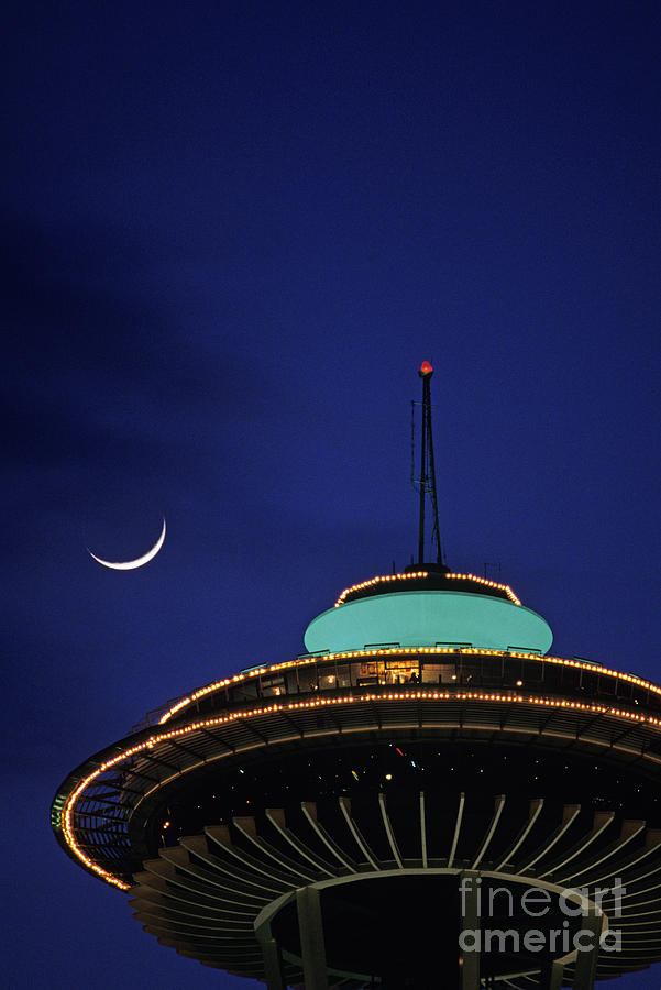 Space Needle Photograph by Jim Corwin
