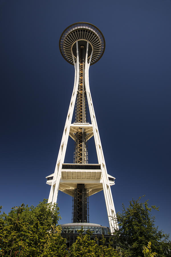 Space Needle Photograph by Lee Kirchhevel