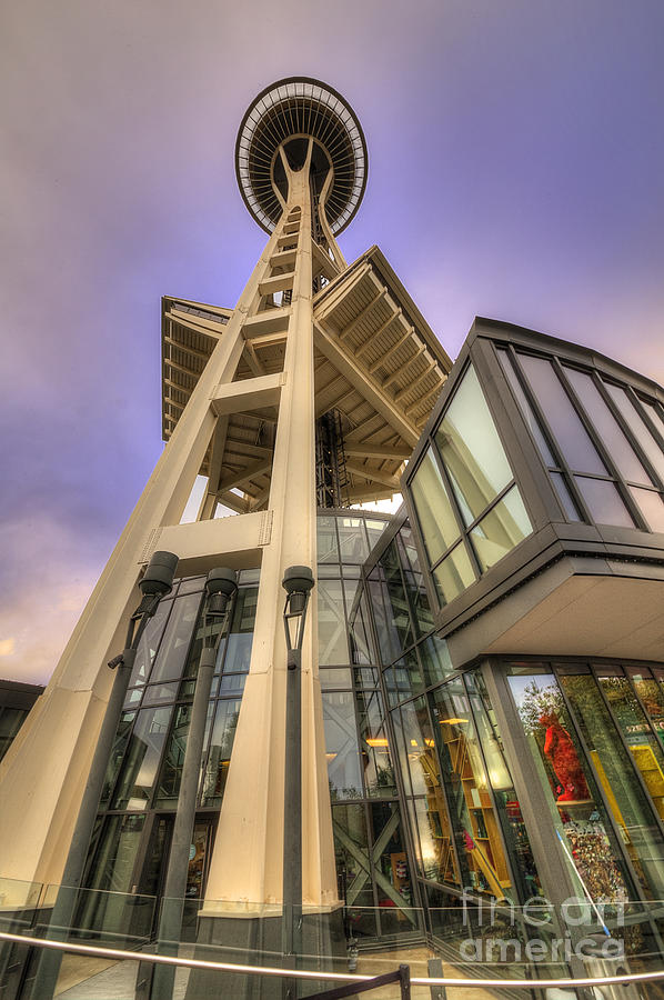 Space Photograph - Space Needle by Twenty Two North Photography