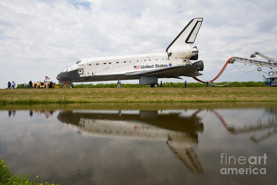 Space Shuttle Atlantis Final Mission Photograph by Chris Cook