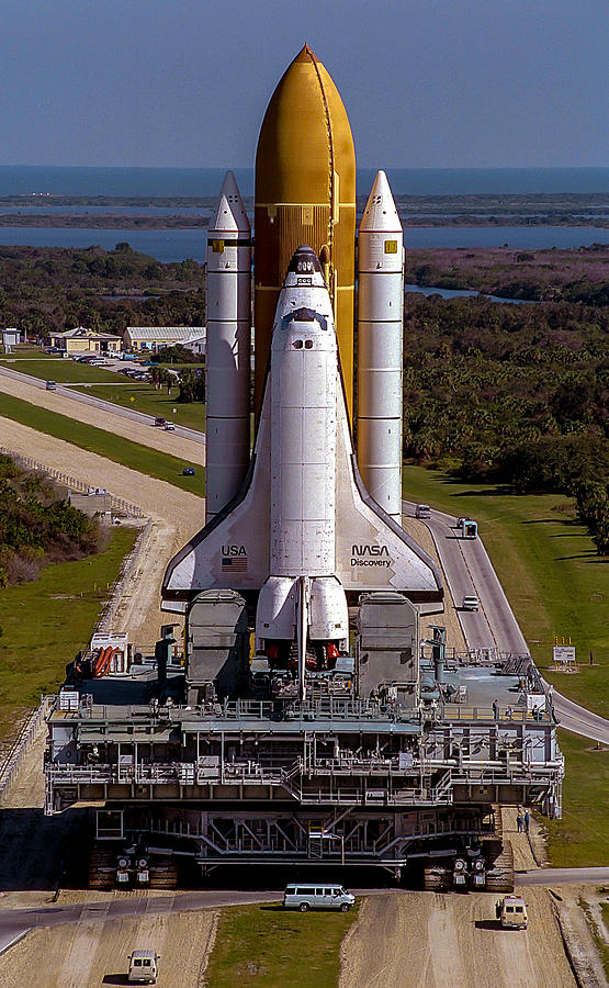 Space Shuttle Discovery Rollout Photograph By Chad Rowe Fine Art America