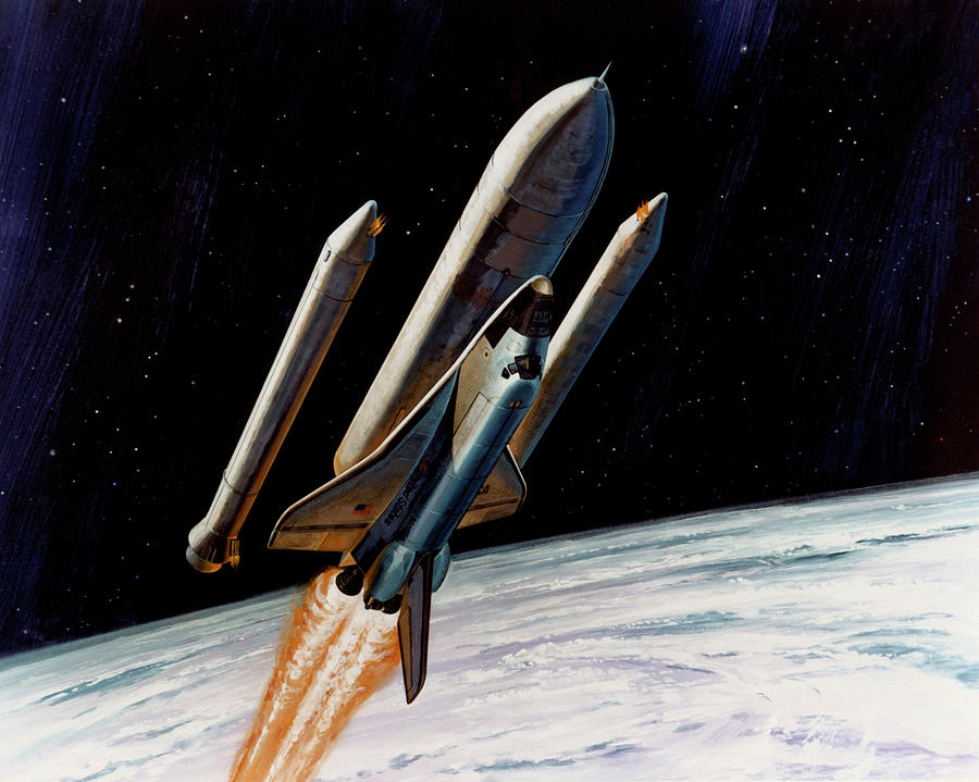 Space Shuttle Photograph by Nasa/science Photo Library. - Pixels