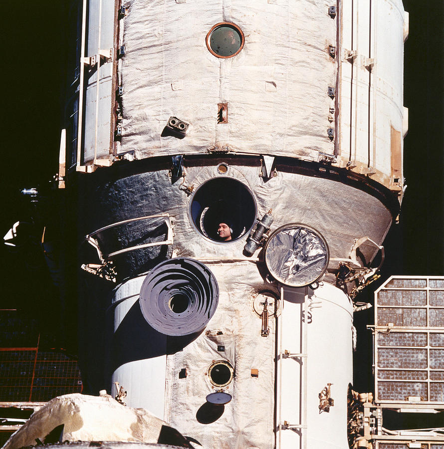 Space Station Mir, 1995 Photograph by Granger
