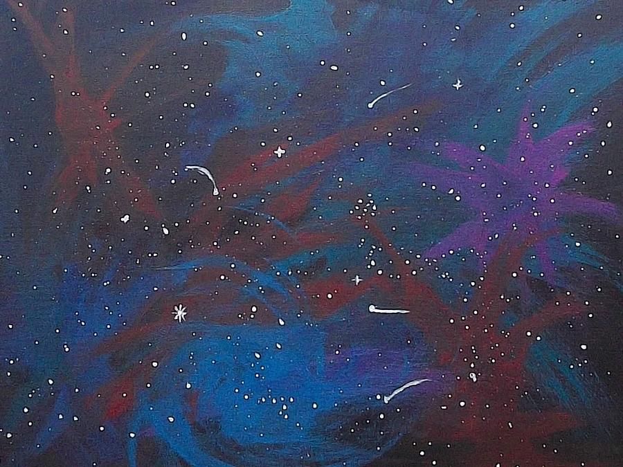 Space Painting - Space by Thomas Whitlock Space Painting - Space by Thomas Whitlock