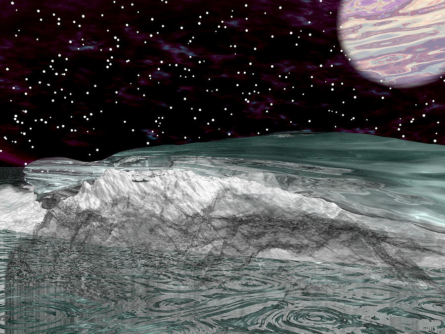 Space Waves Digital Art by Michele Wilson