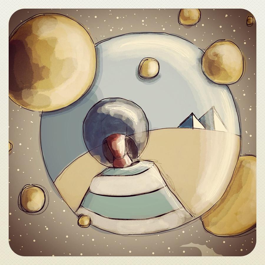 SpaceMan III Digital Art by Baard Martinussen