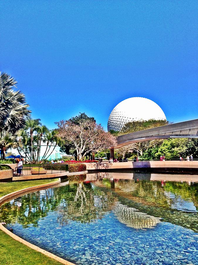 spaceship earth EPCOT Photograph by Kileen Oberle - Fine Art America