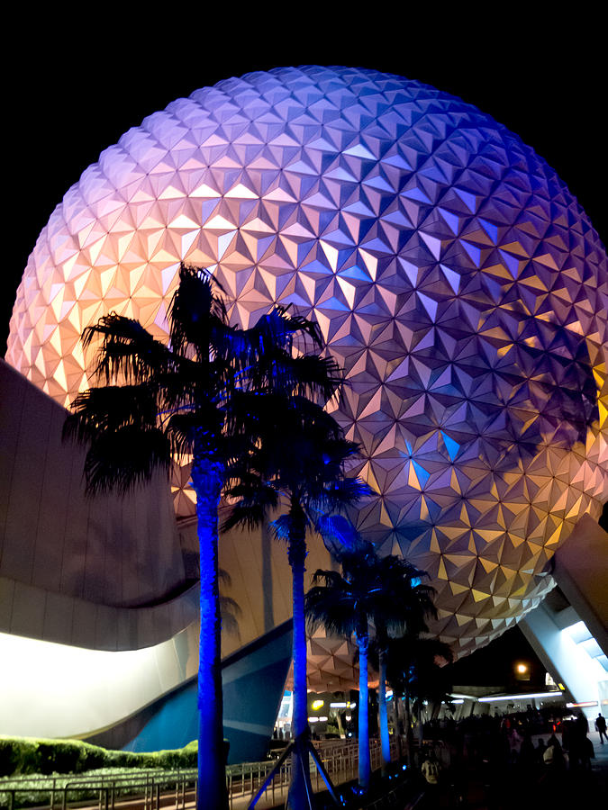 Ball Photograph - Spaceship Earth by Greg Fortier