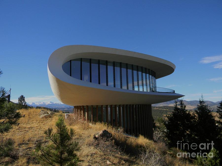 Spaceship House Photograph by Michael Shaft