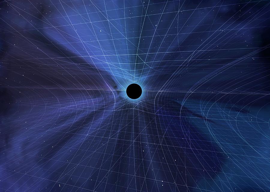 black holes and warped space time