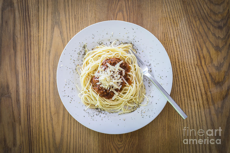 Spaghetti Bolognese Photograph