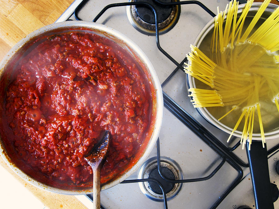 Spaghetti Bolognese Photograph by Christopher Hope-Fitch