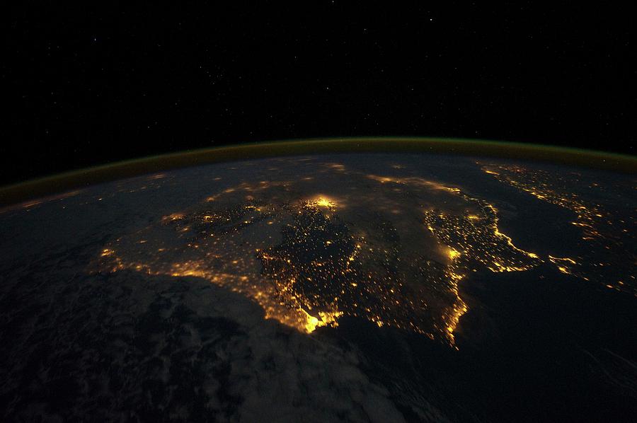 Spain And Portugal Photograph by Nasa/science Photo Library