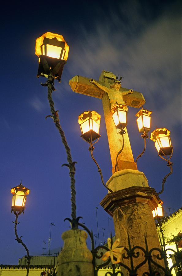 Colour Photograph - Spain. Cordoba. Cristo De Los Faroles by Everett