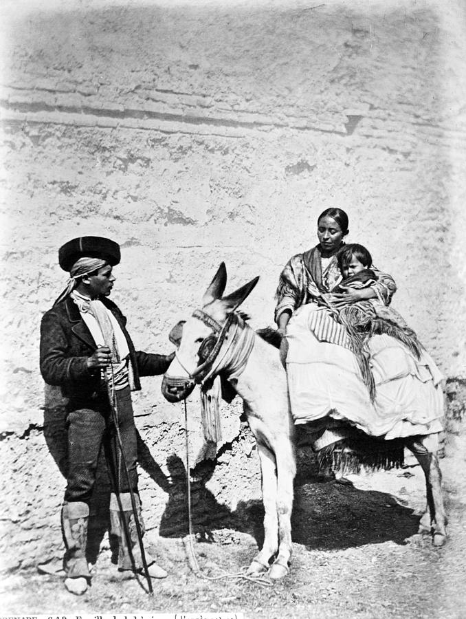 Spain Gypsies, C1860-80 Photograph by Granger