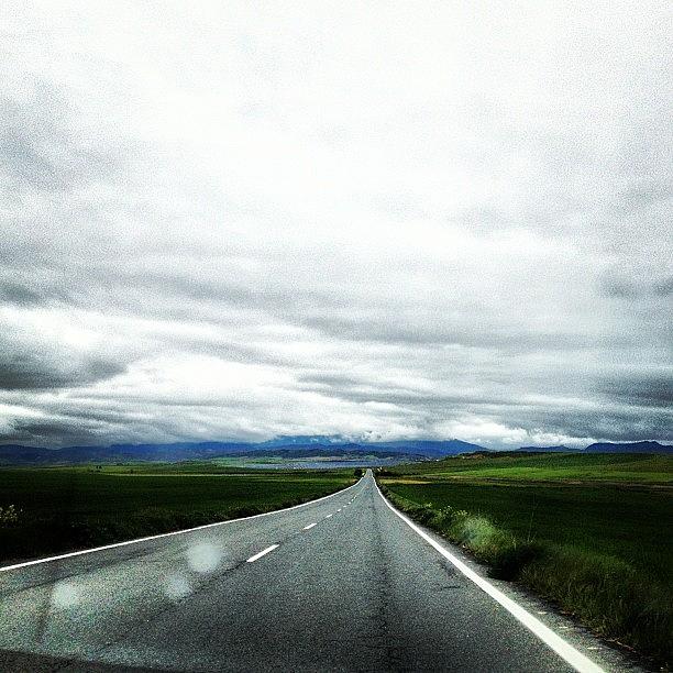 Car Photograph - Spain! What A Road! What View! Jaguar by Rachit Hirani