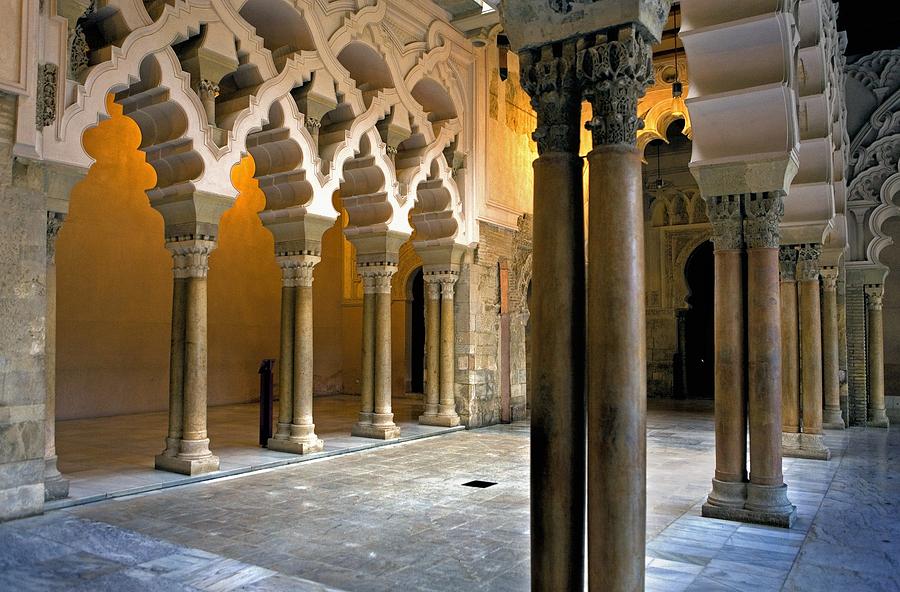 Spain. Zaragoza. La Aljaferia Palace Photograph by Everett - Fine Art ...