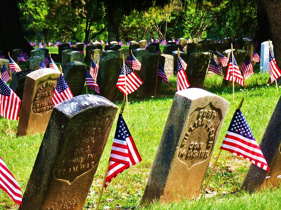 Spanish American War Flags 3 Photograph by Mark Malitz | Fine Art America