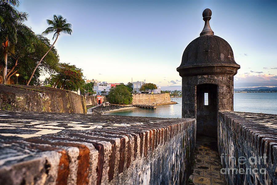 Architecture Photograph - San Juan Spanish Caribbean by George Oze