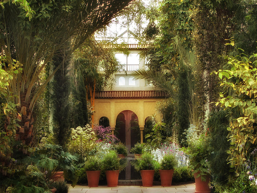 Spanish Courtyard Photograph by Jessica Jenney