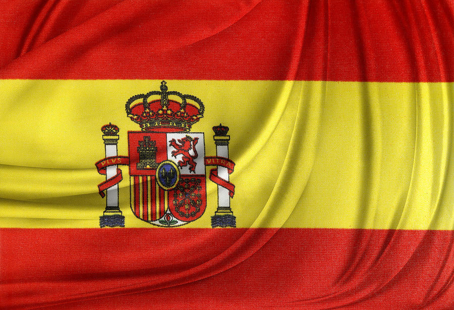 Spanish flag Photograph by Les Cunliffe