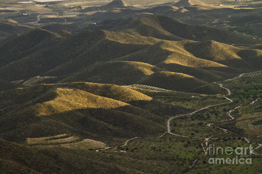 Spanish Landscape in Andalusia Photograph by Heiko Koehrer-Wagner