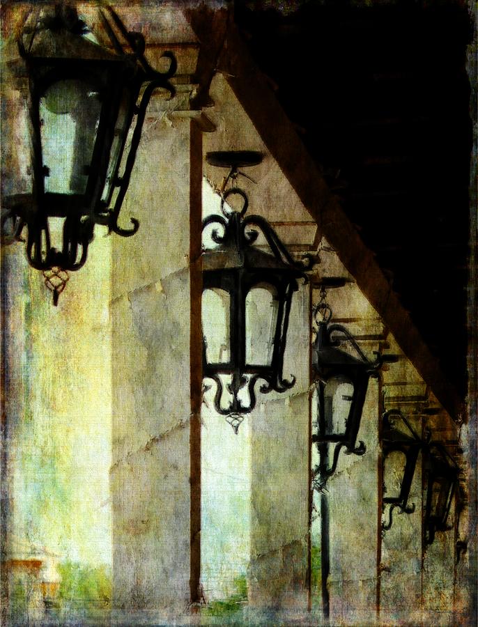 Spanish Lights Mixed Media by Barbara Chichester