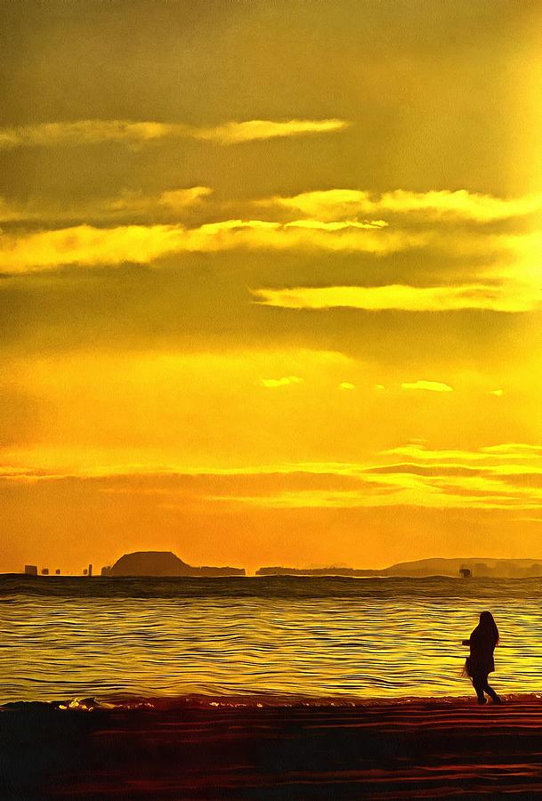 Spanish marine sunset Photograph by Mick Flynn