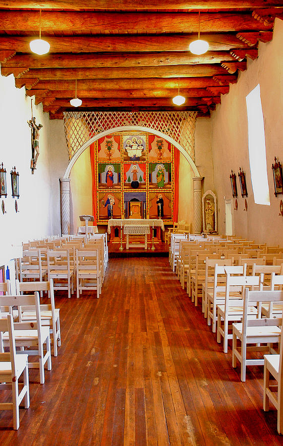 Spanish Mission Church Santisima de Trinidad Photograph by Jeff Black